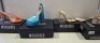 20 X BRAND NEW PAIRS OF ASSORTED MISSGUIDED WOMENS SHOES CONTAINING MID HEEL BLOCK BARELY THERE IN SAND , SATIN BARELY THERE HIGH HEEL IN LIME , SQUARE TOE TIE UP HEELED SANDALS IN ORANGE , EXTREME PLATFORM SATIN HEELED SHOE IN BLUE ETC IN MIXED SIZES 3 A