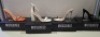 20 X BRAND NEW PAIRS OF ASSORTED MISSGUIDED WOMENS SHOES CONTAINING WF MID ILLUSION HEEL CLEAR SANDALS IN NUDE , BASIC BARELY THERE IN BLACK , POINTED TOE PERSPEX STILETTO IN NUDE , SQUARE TOE TIE UP HEELED SANDALS IN ORANGE ETC IN MIXED SIZES 3 AND 5 (NO