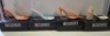 20 X BRAND NEW PAIRS OF ASSORTED MISSGUIDED WOMENS SHOES CONTAINING STRAPPY RING DETAIL HEELED SANDAL IN ORANGE , SQUARE TOE TIE UP HEELED SANDALS IN ORANGE , PERSPEX SQUARE TOE WEDGE HEEL IN BLUE , MID HEEL BLOCK BARELY THERE IN SAND ETC IN MIXED SIZES 6