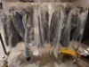 23 X BRAND NEW MIXED TROUSERS LOT CONTAINING LIMEHAUS , SCOTT AND TAYLOR , BEN SHERMAN , RACING GREEN , GIBSON LONDON AND ALEXANDER IN MIXED STYLES AND COLOURS IE BLUE , NAVY BLUE , CHECKERED , BROWN , RED/NAVY CHECKERED IN VARIOUS SIZES 36 REG , 34 REG , - 2