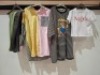 30 X BRAND NEW MIXED WOMENS CLOTHING LOT CONTAINING PURPLE TROUSERS IN GREEN/GREY IN SIZE LARGE , SEEMORE CYBERPUNK TOP IN BLACK AND WHITE IN SIZE XXL SEEMORE CHECKERED MULTICOLOURED SHIRT IN LARGE , MI! TOP IN WHITE AND RED IN SIZE SMALL , PURPLE/BLACK H