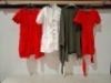 30 X BRAND NEW MIXED WOMENS CLOTHING LOT CONTAINING MODBU LONG TOP IN GREEN IN SIZE 42 , ZARA LONG DRESS IN CREAM IN SIZE XS , MANI LONG TOP IN ORANGE IN SIZE SMALL , NEW LOOK SKIRT IN WHITE IN SIZE UK 8 ETC IN ONE BOX