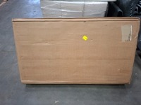 1 X KETER OUTDOOR STORAGE BOX IN GREY/ BLACK IN SIZE 1481X880X238MM IN ONE BOX (PLEASE NOTE CUSTOMER RETURNS / CONDITION UNKNOWN)