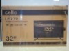 1 X BOXED CELLO 32 INCH LED TV WITH BUILT IN DVD PLAYER - SNCB882400177 - (PLEASE NOTE REFURBISHED GRADE A))
