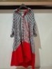 30 X BRAND NEW SEEMORE LONG TOP LOT IN NAVY WHITE AND RED IN SIZES SMALL , MEDIUM AND LARGE IN ONE BOX