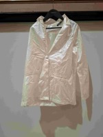 50 X BRAND NEW 4S WOMEN BLOUSE LOT IN WHITE IN SIZES SMALL , MEDIUM AND LARGE , IN ONE BOX