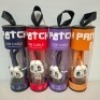 200 X BRAND NEW PATCH PANDA MICRO USB CABLE - SIZE 100CM IN VARIOUS COLOURS PURPLE , ORANGE , RED , AND BLACK IN 8 BOXES