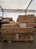 10 X PIECE MIXED FLAT PACK FURNITURE LOT TO INCLUDE 5 PIECE DINING SET , ATLANTA 3 PIECE PACKAGE , 4 PIECE BEDROOM SET GREY ETC ON A FULL PALLET (PLEASE NOTE CUSTOMER RETURNS & SOME MAY ONLY BE PART BOXES)
