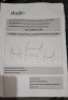 1 X BOXED STUDIO 4PC SLING LOUNGE SET IN GREY (PLEASE NOTE CUSTOMER RETURNS)