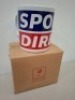 100 X BRAND NEW SPORTS DIRECT MUGS IN WHITE/BLUE /RED