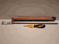 61 X BRAND NEW MIXED LOT CONTAINING 50 TOLSEN SCREWDRIVER AND 11 BOSCH 450MM DRILL BITS
