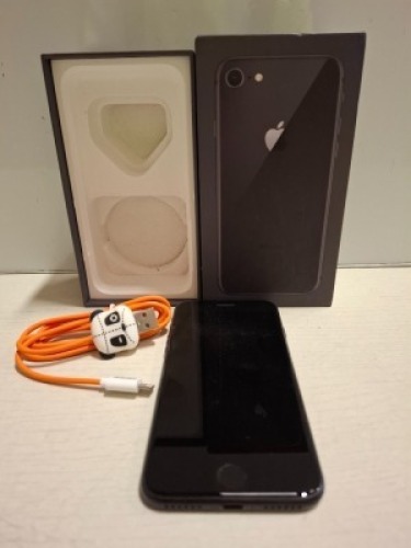1 X BOXED IPHONE 8 WITH CHARGING CABLE 64GB