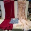 30 X MIXED CLOTHING LOT CONTAINING -28 CLASSICS FLORAL DRESSES IN SIZE 16 , 1 FLORAL CREAM DRESS IN UNK SIZE , 1 RED DRESS IN UNK SIZE IN ONE BOX