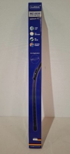 50 X BRAND NEW AXEBLINK PUSH BUTTOM WIPERS (CODE MZ - 0036) IN SIZE 525MM - 21 INCH IN ONE BOX