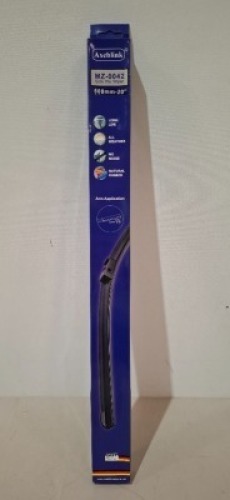 50 X BRAND NEW AXEBLINK PUSH BUTTOM WIPERS (CODE MZ - 0042) IN SIZE 500MM - 20 INCH IN ONE BOX