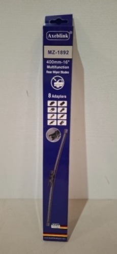 50 X BRAND NEW AXEBLINK PUSH BUTTOM WIPERS (CODE MZ - 1892) IN SIZE 400MM - 16 INCH IN ONE BOX