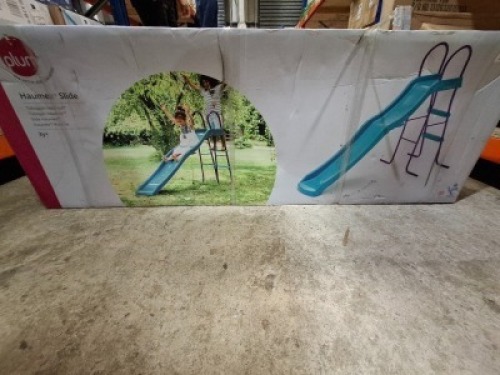 1 X PLUM HAMMER SLIDE IN BLUE FOR 3YRS + IN ONE BOX (PLEASE NOTE - CUSTOMER RETURNS)
