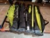 35 X MINI BOUNDARY SLALOM POLES COMES WITH TRAINING ROPE IS 4 SPORTS BAGS