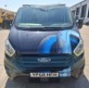 BLACK FORD TRANSIT CUSTOM 280 TREND DIESEL PANEL VAN 1995CC FIRST REGISTERED 29/9/2018 REG : YP68HFH MILEAGE : 157,034 1 KEY WITH V5 MOT UNTIL 9/10/2025 - 5