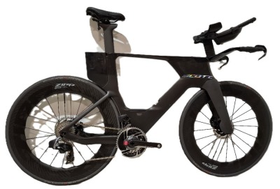 SCOTT PLASMA RC ULTIMATE HMX TRIATHLON BIKE MODEL: 423296 SIZE: XL-58 ORIG RRP £13799 PLASMA 6 HMX CARBON FORK PLASMA 6 HMX CARBON FRAME SRAM RED AXS DISC 24 SPEED ZIPP 858 NSW DISC WHEELSET SCHWALBE PRO ONE AERO TL TIRES SYNCROS CARBON PARTS SEE ALL PHOT