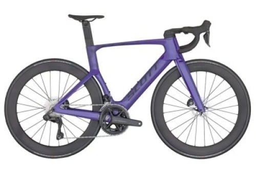 SCOTT FOIL RC 10 PURPLE (EU) BIKE - FACTORY WRAPPED IN ORIGINAL BOX MODEL: 293187 SIZE: M-54 ORIG RRP &pound;6499 FOIL DISC HMX CARBON FRAME FOIL DISC HMX FORK SHIMANO ULTEGRA DI2 24 SPEED SYNCROS CAPITAL 1.0 AERO 60 SCHWALBE PRO ONE AERO TL-TYRES SEE ALL IMAGE