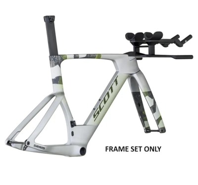 SCOTT BIKE FRAME SET PLASMA RC TT HMX - TIME TRIAL FACTORY WRAPPED IN ORIGINAL BOX MODEL: 294295 SIZE: M-54 ORIG RRP £6899 FRAME HMX CARBON DISC MAINFRAME COMPATIBLE FOR ELECTRONIC SHIFTING FORK HMX CARBON FORK FOR DISC BRAKE ACCESSORIES PLASMA RC TT HEAD