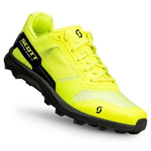1 X BRAND NEW PAIR OF SCOTT SUPERTRAC SPEED RC TRAIL RUNNING SHOES BLACK/SAFETY YELLOW MODEL: 417781 SIZE: 10.5 UK ORIG RRP &pound;130 TYPE OF USE: RACE, TRAIL SOFTGROUND TRACTION AEROFOAM+ ERIDE MIDSOLE LIGHTWEIGHT CORDURA MESH WITH TPU UPPER TOE GUARD KPU PRO