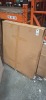 1 X IN BOX TIKI 3 PIECE BAR SET - TEMPERED GLASS TOP / HAY STYLE ROOF - BAR CHAIRS SIZE W40 / D 40 / H71 CM , BAR TABLE SIZE L 101 / W 58 / H 210 IN ONE BOX (NOTE DAMAGED BOX / CUSTOMER RETURNS) - 3