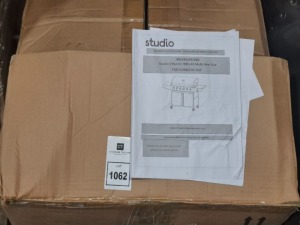 1 X STUDIO 6 GAS BURNER BBQ 43 MULTI IN SIZE 140 X 58 X 107.5 CM IN ONE BOX ( CUSTOMER RETURNS)