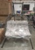 1 X PRE - BUILT STUDIO KOKOMO DOUBLE HANGING EGG CHAIR IN GREY IN SIZE L150 X D 125 X H200CM WIGHT 53KG - 2