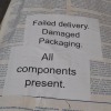 1 X BESTWAY 5.49M X 2.74M POWER STEEL SWIMMING POOL HIEGHT 1.22M , 14,812L IN ONE LARGE BOX (NOTE FAILED DELIVERY DAMAGED PACKAGING ALL COMPONENTS PRESENT ) - 2