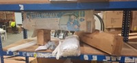 1 X BESTWAY 3.05M STEEL PRO MAX SWIMMING POOL 4,678 L IN HEIGHT 76CM IN ONE BOX (NOTE DAMAGED BOX / CUSTOMER RETURNS / ALL COMPONENTS PRESENT