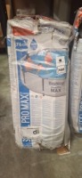1 X BESTWAY 3.05M STEEL PRO MAX SWIMMING POOL 4,678 L IN HEIGHT 76CM IN ONE BOX (NOTE DAMAGED BOX / CUSTOMER RETURNS / ALL COMPONENTS PRESENT