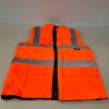 16 X BRAND NEW CREATER AND DESTROY ORANGE HI VIS BOMBER JACKETS IN SIZE SMALL