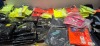 100 + BRAND NEW MIXED HEALTH AND SAFETY CLOTHING LOT CONTAINING BAUM COUNTRY WATERPROOF OVER TROUSERS IN NAVY ALL IN SIZE XXL, CREATE AND DESTROY MENS JOGGERS IN BLACK ALL IN SIZE SMALL, ST WORKWEAR HI-VIS POLO SHIRT IN ORANGE/BLUE AND GREEN/BLUE IN SIZE - 2