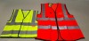 100 X BRAND NEW MIXED HEALTH AND SAFETY CLOTHING LOT CONTAINING ST WORKWEAR HI-VIS T-SHIRT IN YELLOW AND ORANGE IN SIZES 2XL, 3XL AND 4XL, CREATE AND DESTROY HI-VIS SHORT SLEEVED T-SHIRT IN YELLOW IN SIZES S AND L, BE SWIFT WAISTCOAT IN ORANGE AND YELLOW - 2