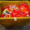 100 X BRAND NEW MIXED HEALTH AND SAFETY CLOTHING LOT INCLUDING, ORBIT INTERNATIONAL HI-VIS IN ORANGE IN SIZES, M AND L, BE SWIFT EXECUTIVE VEST IN ORANGE IN SIZES, M, XL, 4XL AND 5XL, BLACK KNIGHT HI-VIS IN ORANGE IN SIZES, XL, 2XL IN 1 TUB (TUB NOT INCLU - 2