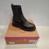 12 X BRAND NEW LITTLE LOLITA WOMENS BLACK BOOTS WITH SIDE ZIP IN SIZES 2.5UK AND 3UK