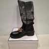 12 X BRAND NEW STEPHAN WOMANS HIGH BOOTS WITH SIDE ZIP IN COLOURS BEIGE, BROWN AND BLACK IN VARIOUS SIZES, 4UK, 5UK AND 6UK