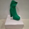 12 X JOALICE PARIS WOMANS HIGH HEELED BOOTS IN GREEN ALL IN SIZE 3UK