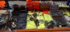150 + X BRAND NEW MIXED HEALTH AND SAFETY CLOTHING LOT TO INCLUDE AVIATOR YELLOW POLO SHIRTS - ST HI VIS POLOSHIRTS - ORANGE HI VIS WAISTCOATS - WORK GLOVES - FORT COMBAT TROUSERS - ROCKFORD TROUSERS - FACE SHIELDS ETC ON FULL BAY