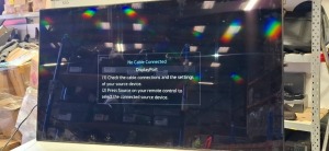 1 X SAMSUNG TV MODEL : UE55D - MODEL CODE (LH55UEDPLGC/EN)