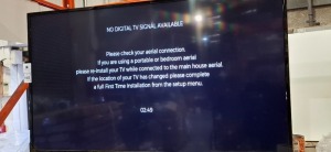 1 X JVC LED SMART 4K HDR TV IN SIZE 55 WITH POWER LEAD AND REMOTE - IN WORKING CONDITION - MODEL (LT55C870(B)