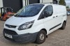 WHITE FORD TRANSIT CUSTOM 290 DIESEL PANEL VAN 1995CC FIRST REGISTERED 26/3/2018 REG: NW14CAP MILEAGE : 66,069 1 KEY WITH V5 MOT UNTIL 27/9/2025 NOTE SIDE DOOR JAMMED - 2