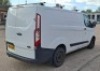 WHITE FORD TRANSIT CUSTOM 290 DIESEL PANEL VAN 1995CC FIRST REGISTERED 26/3/2018 REG: NW14CAP MILEAGE : 66,069 1 KEY WITH V5 MOT UNTIL 27/9/2025 NOTE SIDE DOOR JAMMED - 3