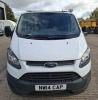 WHITE FORD TRANSIT CUSTOM 290 DIESEL PANEL VAN 1995CC FIRST REGISTERED 26/3/2018 REG: NW14CAP MILEAGE : 66,069 1 KEY WITH V5 MOT UNTIL 27/9/2025 NOTE SIDE DOOR JAMMED - 5