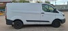 WHITE FORD TRANSIT CUSTOM 290 DIESEL PANEL VAN 1995CC FIRST REGISTERED 26/3/2018 REG: NW14CAP MILEAGE : 66,069 1 KEY WITH V5 MOT UNTIL 27/9/2025 NOTE SIDE DOOR JAMMED - 7