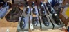 12 X BRAND NEW MIXED DAN JOHN FOOTWEAR LOT TO INCLUDE BLACK SCARPA FRANCESINA SHOES 42 - BLUE MOCASSINO COLLEGE SHOES 43 - BLACK MOCASSINO COLLEGE SHOES 45 - BLACK DERBY LISCIA 42 ETC