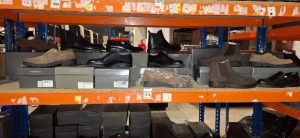 12 X BRAND NEW MIXED DAN JOHN FOOTWEAR LOT TO INCLUDE TAUPE DOPPIA FIBI SUEDE SHOES 44- BLACK BEATLES FONDO GOMMA SHOES 45 - BLUE FRANCESINA CUOIO SHOES 43 - TAUPE DOPPIA FABIA SUEDE SHOES 45 ETC