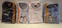 20 X BRAND NEW MIXED DAN JOHN SHIRT LOT TO INCLUDE OXFORD BLUE SHIRTS - OXFORD NAVY SHIRTS - CAMICIA WHITE SHIRTS - OXFORD WHITE SHIRTS - BLUE PIN STRIPE SHIRTS ETC IN SIZES 38-39-41-45 ETC RRP&pound;39.99 PP